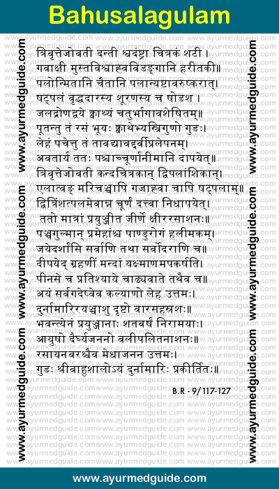 Bahusalagulam